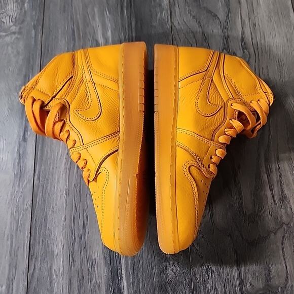 Air Jordan1 Retro High Gatorade Orange Peel Size 4Y GS AJ6000-880 - Picture 7 of 8